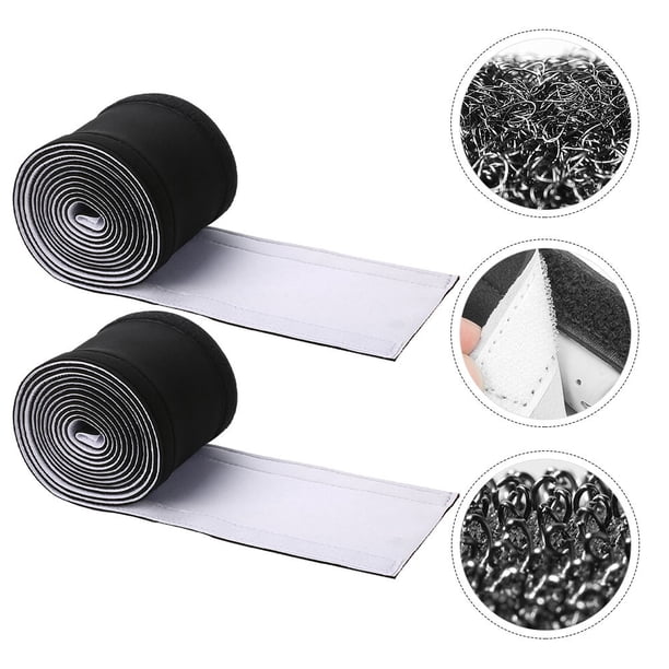 VERDANVERSE 2Ud Envoltorio De Cable Negro De Neopreno Para Agrupar Y Organizar Cables En Espacios