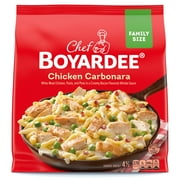 Chef Boyardee Chicken Carbonara, Family Size Skillet Meal, Frozen Meal, 40 oz. (frozen)