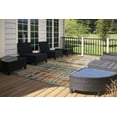 thumbnail image 2 of Dynamic Rugs Tahoe Multi-color 3.11X5.7 Modern Indoor/Outdoor Patio Backyard Rug, 2 of 4