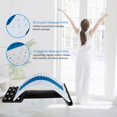 thumbnail image 4 of AMERTEER Back Stretcher 4 Level Spine Stretcher Adjustable Back Massager with Silicone Strip & Magnet Points Back Trainer Lumbar Support Pain Relief Device for Relieving Back Pain Sciatic, 4 of 7
