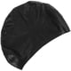 thumbnail image 2 of Diseño impermeable de goteo de agua Resistente al deslizamiento Gorro de natación de silicona flexible (Negro), 2 of 5