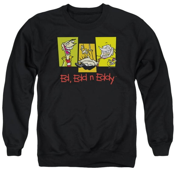 Ed Edd Eddy - 3 Ed'S - Crewneck Sweatshirt - Medium