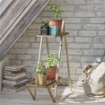 thumbnail image 3 of Ameriwood Home Wallflower Plant Stand in Gold, 3 of 9