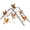 White, variant on Petsfit Chicken Ladder with Solid Wood and Rustproof Iron Design, Easy to Assemble and Clean