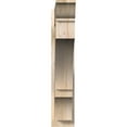 thumbnail image 2 of Ekena Millwork 7 1/2"W x 38"D x 38"H Balboa Smooth Traditional Outlooker, Douglas Fir, 2 of 4