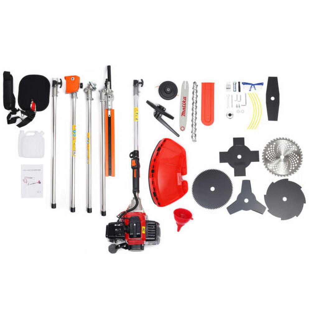 52CC 2-Strokes String Trimmer Gas Powered Brush Cutter Grass Wacker Weed Eater