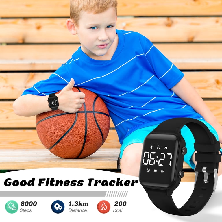 Bomieux Kids Digital Sport Watch with Pedometer and Vibration Alarm photo 6