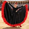 thumbnail image 2 of XIYON Girls Dress Girls Dance Dress Spanish Bullfighting Performance With Flared For Stage Shows Dresses Vacation Outfits, 2 of 6