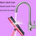 thumbnail image 4 of Multi-Purpose Rubber Cleaning Tool for Pet Hair & Dust Removal – Hands-Free Sweeper for Carpets, Floors & Windows, Durable & Efficient Home Cleaner (Grass Green & Black), 4 of 5