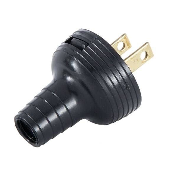 B&P Lamp® Large Round Ribbed Plug for Large Round Wire