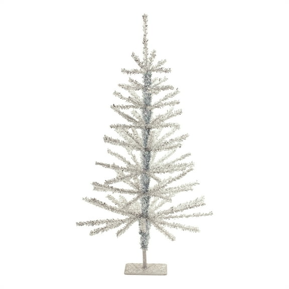 Melrose International Tinsel Tree (Set of 2) 24"H PE/Metal