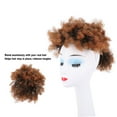 thumbnail image 4 of Puff Curly Bun Bangs Short Messy Drawstring Ponytail Extension Hair Piece Women Girls Hairpiece, 4 of 7