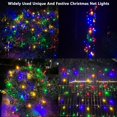 thumbnail image 5 of LED Christmas Net Lights Outdoor Decorations for Bushes,96 LED 5ftx5ft Connectable Green Wire Net Christmas Lights for Outdoor Yar, 5 of 8
