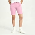 thumbnail image 4 of Bermuda Golf Shorts For Women Quick Dry Active Shorts Knee Length High Waisted Elastic Short Pant Baggy Relaxed Fit Lounge Breathable Sweat-Pant - (Mid-Thigh Length Style), 4 of 8