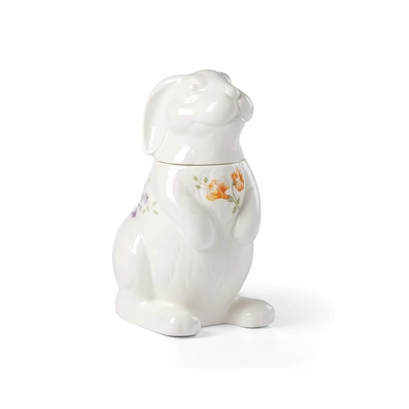 Lenox Butterfly Meadow Bunny Cookie Jar