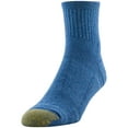 thumbnail image 2 of GOLDTOE Edition Mens Cushion Sole Quarter Socks, 6-Pack, 2 of 7