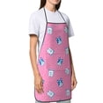 thumbnail image 4 of Yiaed French Bulldog Print Kitchen Apron with Hand Wipe Pockets,Big Pocket,Aprons for Women with Pockets, Waterproof for Cooking Baking, 4 of 7
