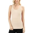 thumbnail image 6 of KOGMO Womens Basic Cotton Ribbed Knit Racerback Tank Top 3-Pack (S-XL), 6 of 8