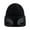 Black, variant on Nooxsoe Unisex Ski Caps Beanie Winter Hat with Goggles Knit Warm Hats Snow Ski Outdoor Cap Gray One Size