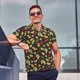 thumbnail image 4 of Fotbe Mexican Food Beer Camiseta Polo de Golf para Hombre con Estampado – Camisa Deportiva Transpirable con Cuello Abotonado-Small, 4 of 6