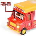 Pull Back Cars for Toddlers, Fast Food Toy Trucks, Diecast Toy Cars