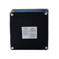 thumbnail image 4 of Savannah Traditional Pedestal Ottoman Midnight Blue, 4 of 6