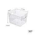 thumbnail image 2 of Caja de almacenamiento con asas integradas - caja de plástico apilable para la oficina, 2 of 3