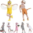 thumbnail image 2 of Disfraz de actuación de animales para niños de guardería, estilo corto, conejo, Rana, carpa, cerdo rosa, elefante, Panda, canguro, 2 of 5