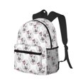 thumbnail image 2 of Vsdgher Poodle Dog Print Unisex Large Capacity Bookbag Schoolbag Casual Daypack for High School/College/Teens/Travel/Work, 2 of 8