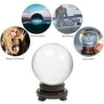 thumbnail image 2 of （10CM）Optical Glass Reflective Spheres, Crystal Sphere Ball, Decor Photography Ball, Clear Contact Juggling Ball, No Stand, 2 of 5