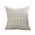 thumbnail image 2 of Funda de almohada geométrica verde | Estuche de cojín decorativo con patrón de laberinto | 18x18 pulgadas | Poliéster bordado | Cremallera oculta | Decoración del hogar de primavera | Uso en, 2 of 6