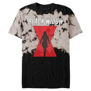 Black Widow 811489-large Black Widow Movie Symbol Tie-Dye T-Shirt - Large