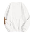 thumbnail image 4 of Unir Women Today's Good Mood Sponsored By Jesus Cross Sleeve Crewneck Sweatshirt Oversized Faith Fall Casual Layering Pullover Top 1PC S-XXL Plus Size Friendly, 4 of 5