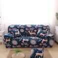 thumbnail image 1 of Cubierta de Deslizamiento para Muebles de Sofá Elástico - Lavable a , Anti ácaros, Elástico de Poliéster Estirable Venado de Navidad de 3 plazas Macarena Funda de sofá, 1 of 8