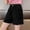 Black, variant on Girl Shorts Quick Dry Workout Pink Shorts High Waisted Kids Basketball Shorts 6-7 Years