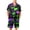Green, variant on GrmtClth Pajamas for Men Halloween Pumpkin Print Satin Fabric Short Sleeve Button-Down 2 Pieces Summer Loungewear Sleep Pjs Set with Pockets Yellow 2XL