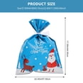 thumbnail image 3 of Miangastore 5Pcs Christmas Candy Bags Drawstring Candy Packing Bags Party Treat Bags (Assorted Color), 3 of 9