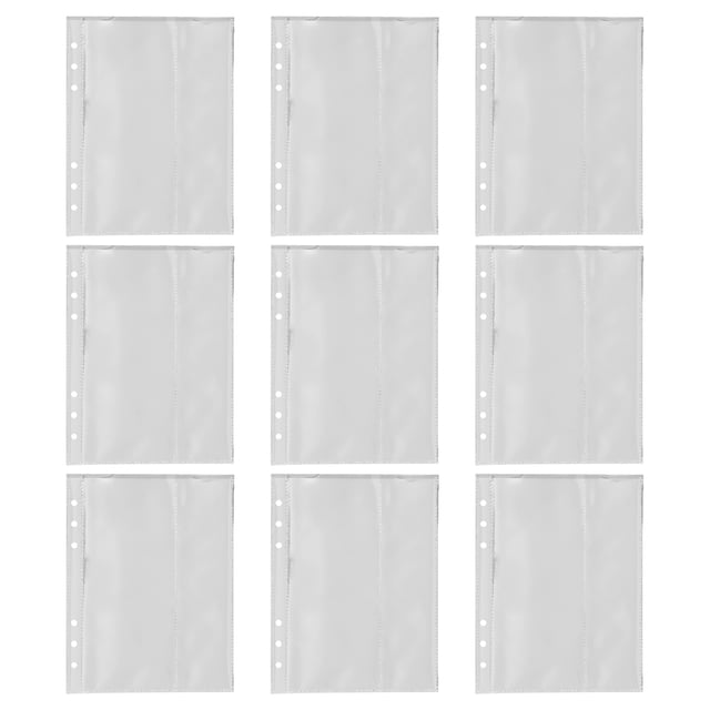 Miangastore 1 Pc Plastic Transparent Display Book Game Picture Album Inner Page Bag for Storage