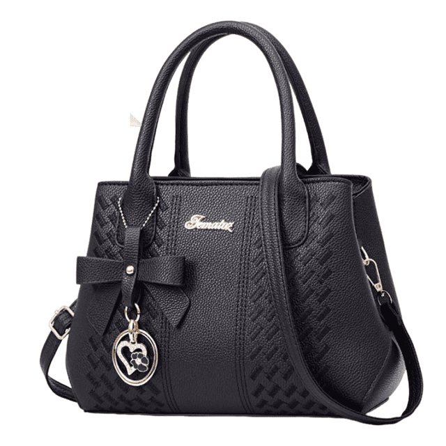 Bolso Mano Tote Bolsa Mochila Mujer Gran Capacidad Ligero negro
