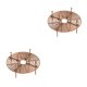 thumbnail image 2 of Yuarrent Paquete de 4 macetas para flores, protección para el suelo, jardinería, plantación de plantas, cubierta para niños, maceta, 30 centimetros 2Conjunto, 2 of 6