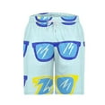 thumbnail image 4 of Viikei Men's Shorts with Multiple Colors,Men Casual Fashion Print Shorts with Pockets Elastic Waist Beach Pants Blue S, 4 of 4