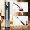 thumbnail image 5 of EssPur Rechargeable Electric Wine Opener Gift Set: Wine Opener, Aerator, Vacuum Stoppers & Foil Cutter - Wine Lovers Gifts for Women Men, Mom, 5 of 7