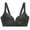 Black, variant on No Show Gel Bras for Women Wireless Comfortable Full Coverage Jelly Smoothing Bra with Support and Lift Bra Coffee M