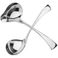 thumbnail image 1 of 2pcs Small Ladle, Sauce Ladle, Sauce Ladle With Pouring Spout, Stainless Steel Mini Ladle, Dishwasher Safe, 1 of 4