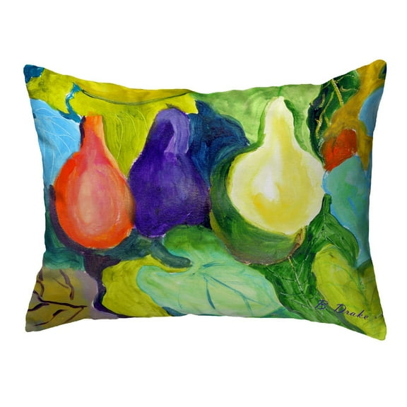 Betsydrake NC1147 16 x 20 in. Gourds No Cord Pillow