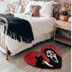 thumbnail image 2 of Alfombrilla de piso espeluznante antideslizante con forma de corazón de Halloween, 2 of 5