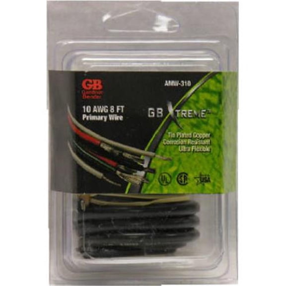 GB Xtreme AMW-312 Electrical Primary Flexible Copper Wire 12 Gauge 12 Ft Spool