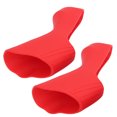 thumbnail image 2 of Red Silicone Road Bike Shifter Lever Covers - Non-Toxic, Ergonomic Protective Sleeves with Excellent Elasticity, Perfectly Compatible with R7000 & R8000 Derailleurs, Washable Bicycle Accessories for, 2 of 7