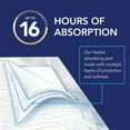 thumbnail image 3 of Scott Pet Guard Advanced Dog Pads - Dog Training Pee Pads for Puppies, Medium & Large Dogs - Up to 16 Hour Absorbency with Odor Control - Softest Quilted Dog Pee Pads - XL - 30" x 36" - 20 Pack, 3 of 8