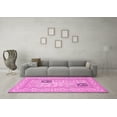 thumbnail image 3 of Ahgly Company Indoor Rectangle Persian Pink Traditional Area Rugs, 5' x 7', 3 of 4